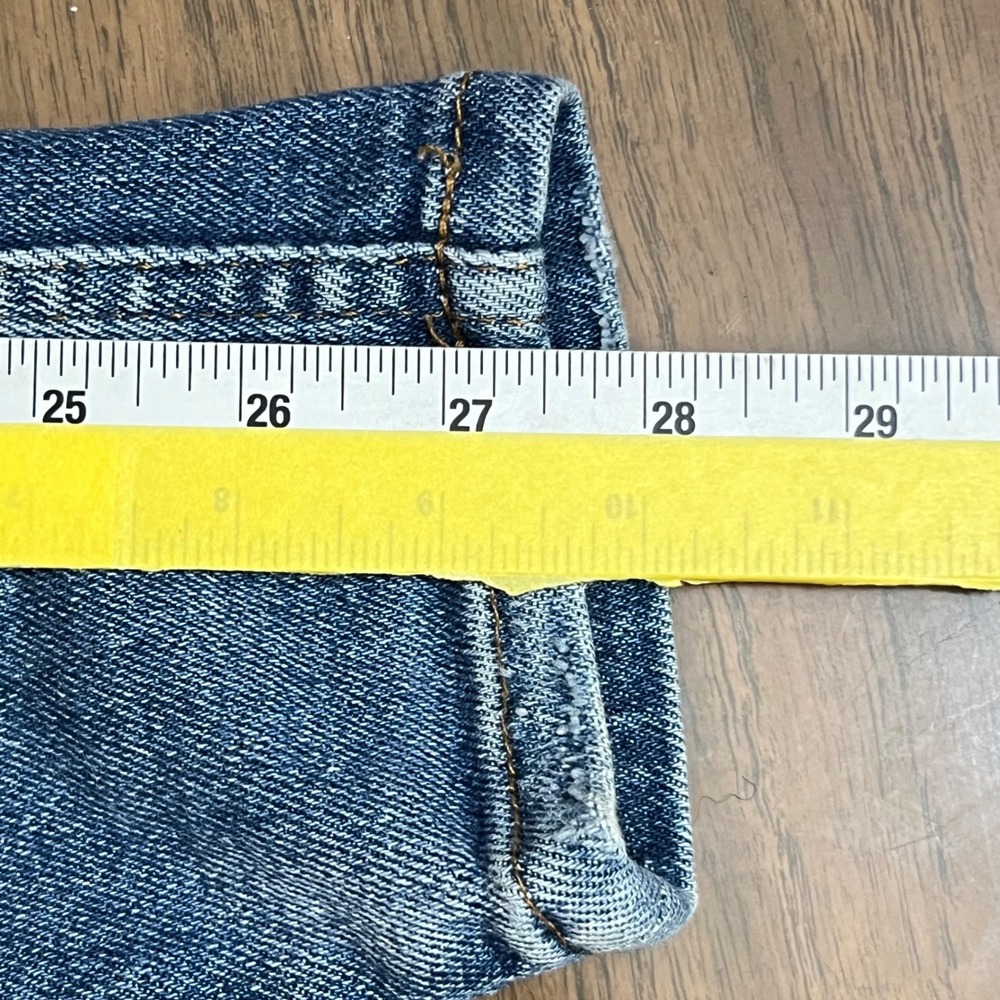 2Y Premium Distressed Skinny Jeans Mens 28 Blue Ripped Stretchy Streetwear - Picture 4 of 12